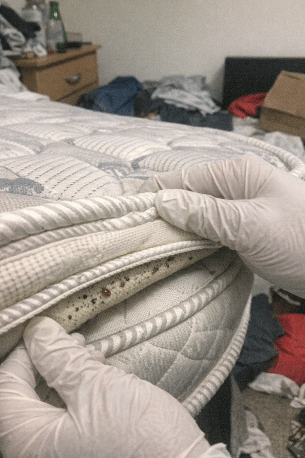 Experte bei der Bettwanzenbekämpfung.